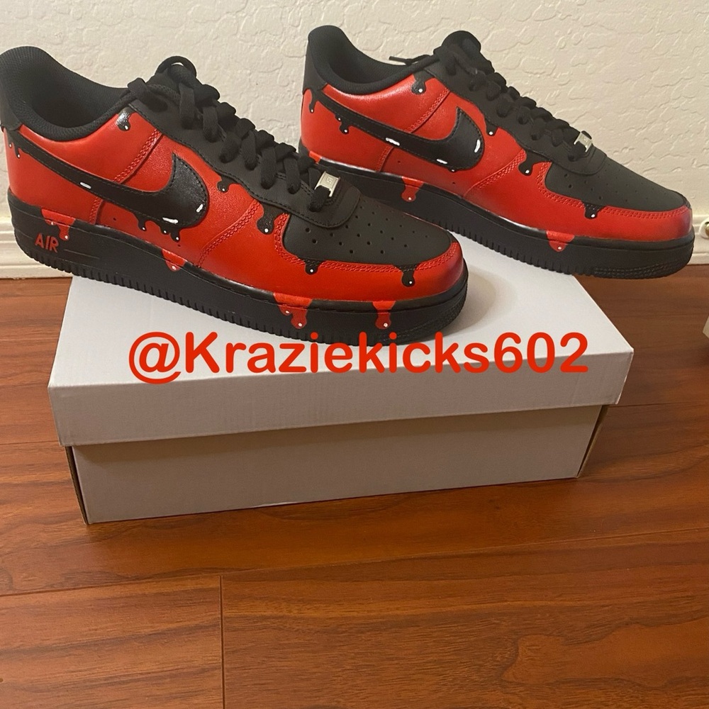 Custom Air Force 1 drippy